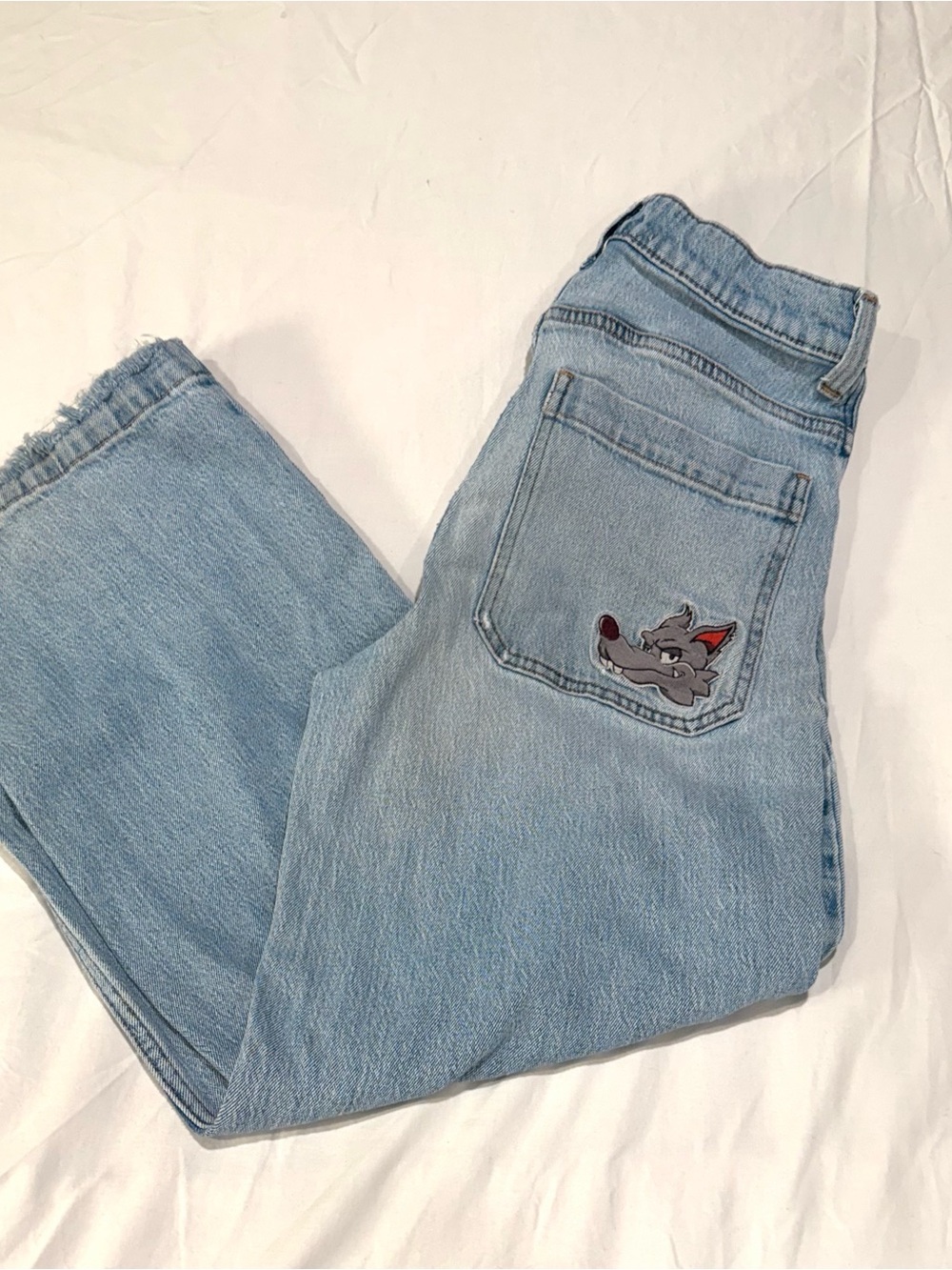 Hollister Super Baggy Light Wash Jeans 29x30 - Picture 2 of 9
